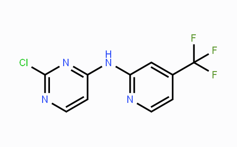 CAS No. 1361197-71-8, 2-Chloro-N-(4-(trifluoromethyl)pyridin-2-yl)pyrimidin-4-amine