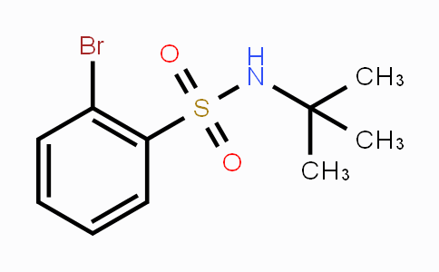 CAS No. 138733-50-3, 2-Bromo-N-(tert-butyl)benzenesulfonamide