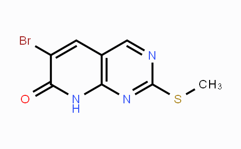 CAS No. 352328-87-1, 6-Bromo-2-(methylthio)pyrido[2,3-d]pyrimidin-7(8H)-one