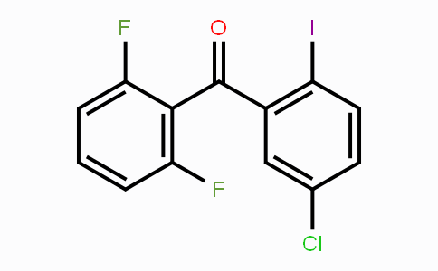 CAS No. 869365-97-9, (5-Chloro-2-iodophenyl)(2,6-difluorophenyl)methanone