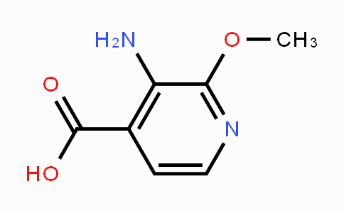 CAS No. 870997-81-2, 3-Amino-2-methoxyisonicotinic acid