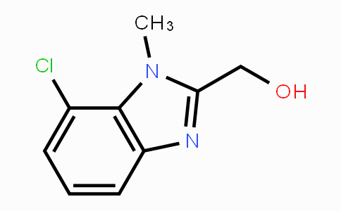 CAS No. 1340111-89-8, (7-Chloro-1-methyl-1H-benzo[d]imidazol-2-yl)methanol