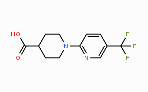 CAS No. 406476-31-1, 1-(5-(Trifluoromethyl)pyridin-2-yl)piperidine-4-carboxylic acid