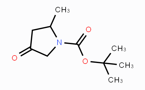 CAS No. 362706-25-0, tert-Butyl 2-methyl-4-oxopyrrolidine-1-carboxylate