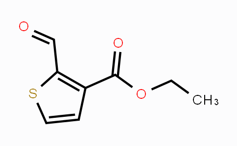 CAS No. 67808-70-2, Ethyl 2-formylthiophene-3-carboxylate
