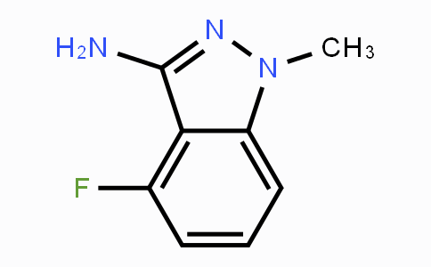 CAS No. 162502-44-5, 4-Fluoro-1-methyl-1H-indazol-3-amine