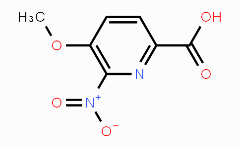 CAS No. 324028-85-5, 5-Methoxy-6-nitropicolinic acid