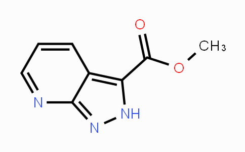 CAS No. 916325-83-2, Methyl 2H-pyrazolo[3,4-b]pyridine-3-carboxylate