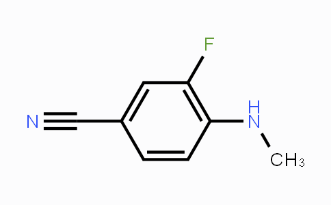 CAS No. 1157057-81-2, 3-Fluoro-4-(methylamino)benzonitrile