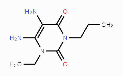 CAS No. 752222-81-4, 2,4(1H,3H)-Pyrimidinedione, 5,6-diamino-1-ethyl-3-propyl- (9CI)