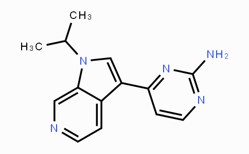 CAS No. 1221153-78-1, 4-(1-Isopropyl-1H-pyrrolo[2,3-c]pyridin-3-yl)pyrimidin-2-amine