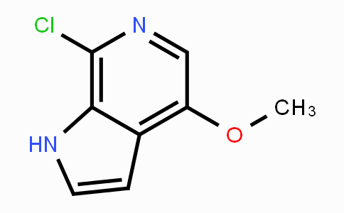 CAS No. 446284-32-8, 7-Chloro-4-methoxy-1H-pyrrolo[2,3-c]pyridine