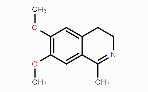 CAS No. 4721-98-6, 6,7-Dimethoxy-1-methyl-3,4-dihydroisoquinoline