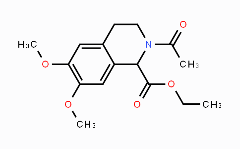 351198-20-4 | Ethyl 2-acetyl-6,7-dimethoxy-1,2,3,4-tetrahydroisoquinoline-1-carboxylate