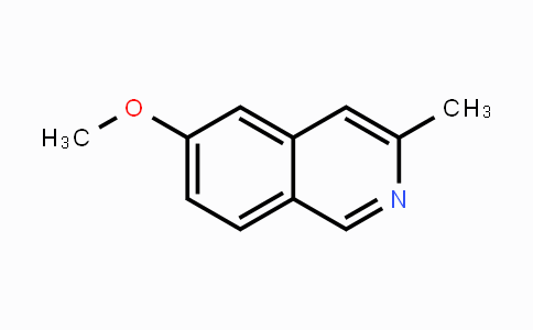 CAS No. 14446-31-2, 6-Methoxy-3-methylisoquinoline