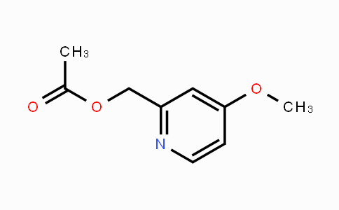 CAS No. 16665-37-5, (4-Methoxypyridin-2-yl)methyl acetate