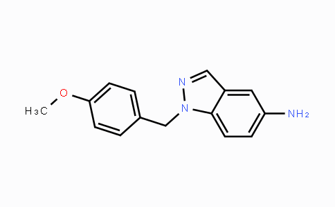 CAS No. 939756-05-5, 1-(4-Methoxybenzyl)-1H-indazol-5-amine