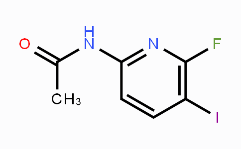 CAS No. 884660-46-2, N-(6-Fluoro-5-iodopyridin-2-yl)acetamide