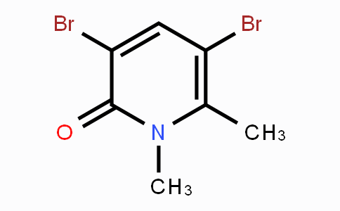 CAS No. 89677-69-0, 3,5-Dibromo-1,6-dimethylpyridin-2(1H)-one