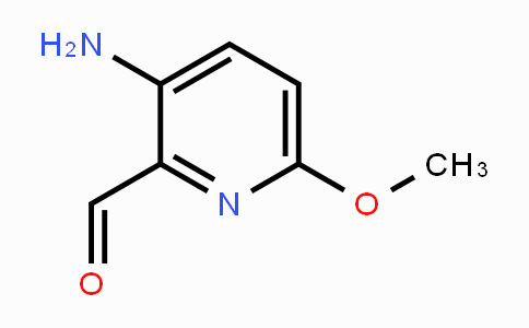 CAS No. 1289160-26-4, 3-Amino-6-methoxypicolinaldehyde