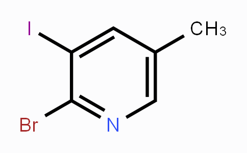 CAS No. 65550-82-5, 2-Bromo-3-iodo-5-methylpyridine