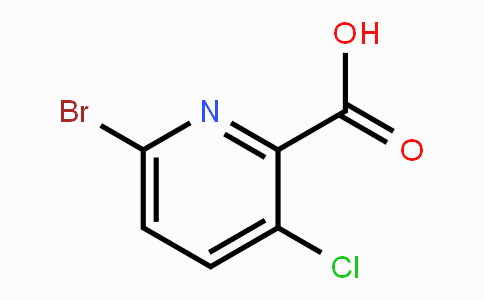 CAS No. 1060815-76-0, 6-Bromo-3-chloropicolinic acid