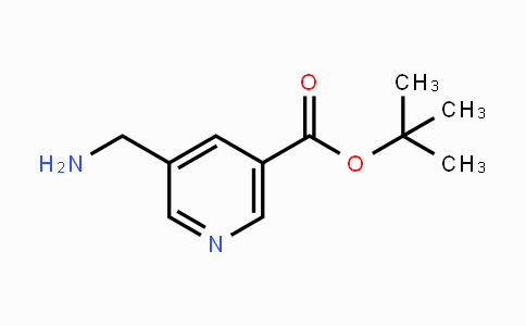 CAS No. 887579-76-2, tert-Butyl 5-(aminomethyl)nicotinate