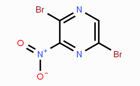 CAS No. 1245645-88-8, 2,5-Dibromo-3-nitropyrazine