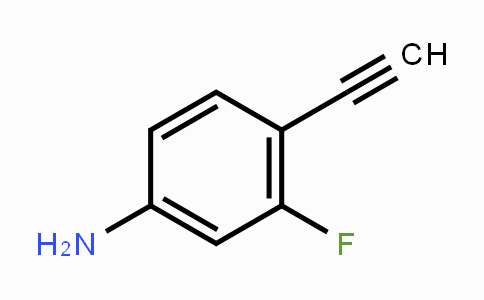 CAS No. 1233501-57-9, 4-Ethynyl-3-fluorobenzenaMine