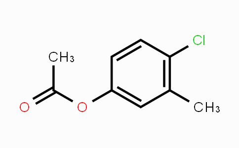 CAS No. 54963-43-8, Acetic acid 4-chloro-3-methylphenyl ester