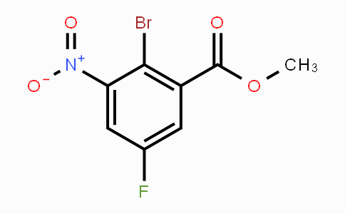 CAS No. 328547-12-2, Methyl 2-bromo-5-fluoro-3-nitrobenzoate