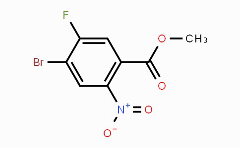 CAS No. 1220886-29-2, Methyl 4-bromo-5-fluoro-2-nitrobenzoate