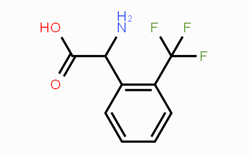 CAS No. 240490-00-0, 2-Amino-2-[2-(trifluoromethyl)phenyl]acetic acid