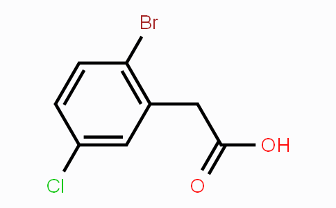 CAS No. 81682-38-4, 2-Bromo-5-chlorophenylacetic acid