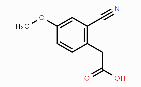 CAS No. 52786-67-1, 2-Cyano-4-methoxyphenylacetic acid