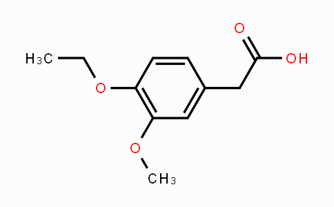 CAS No. 120-13-8, 4-Ethoxy-3-methoxyphenylacetic acid