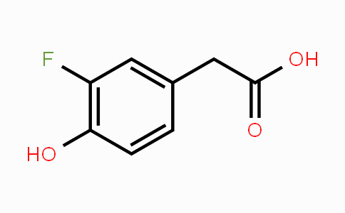 CAS No. 458-09-3, 3-Fluoro-4-hydroxyphenylacetic acid