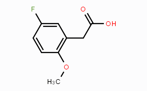 CAS No. 383134-85-8, 5-Fluoro-2-methoxyphenylacetic acid