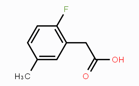 CAS No. 203314-27-6, 2-Fluoro-5-methylphenylacetic acid