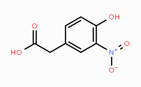 CAS No. 10463-20-4, 4-羟基-3-硝基苯乙酸