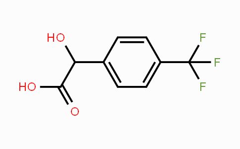 CAS No. 395-35-7, 2-Hydroxy-2-[4-(trifluoromethyl)phenyl]acetic acid
