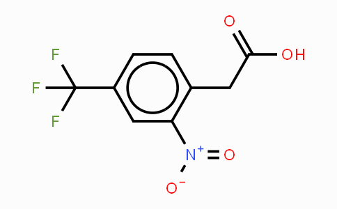 CAS No. 1735-91-7, 2-Nitro-4-(trifluormethyl)phenylacetic acid