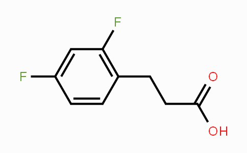 CAS No. 134672-70-1, 3-(2,4-Difluorophenyl)propanoic acid