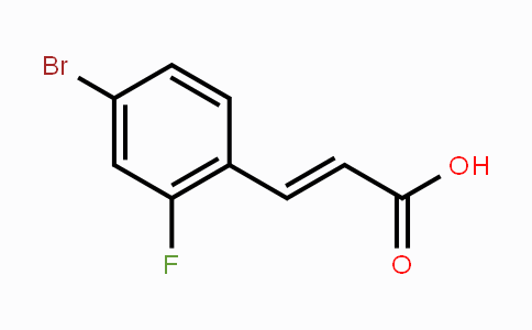 CAS No. 149947-19-3, 4-Bromo-2-fluorocinnamicacid