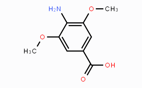 CAS No. 123039-72-5, 4-Amino-3,5-dimethoxybenzoic acid