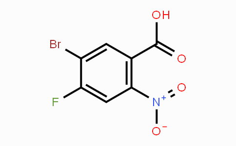 CAS No. 1330750-23-6, 5-Bromo-4-fluoro-2-nitrobenzoic acid