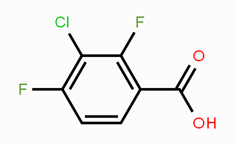 CAS No. 154257-75-7, 3-Chloro-2,4-difluorobenzoic acid