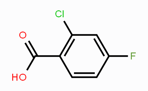 CAS No. 2252-51-9, 2-Chloro-4-fluorobenzoic acid