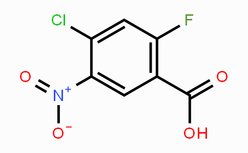 CAS No. 35112-05-1, 4-Chloro-2-fluoro-5-nitrobenzoic acid