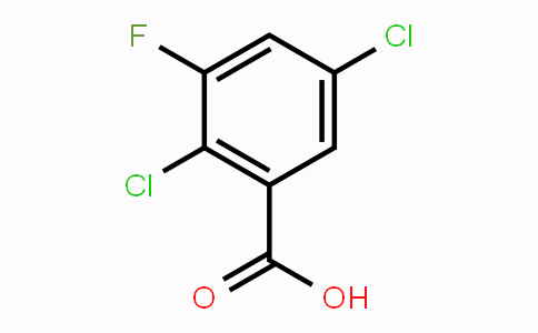 CAS No. 501008-42-0, 2,5-Dichloro-3-fluorobenzoic acid